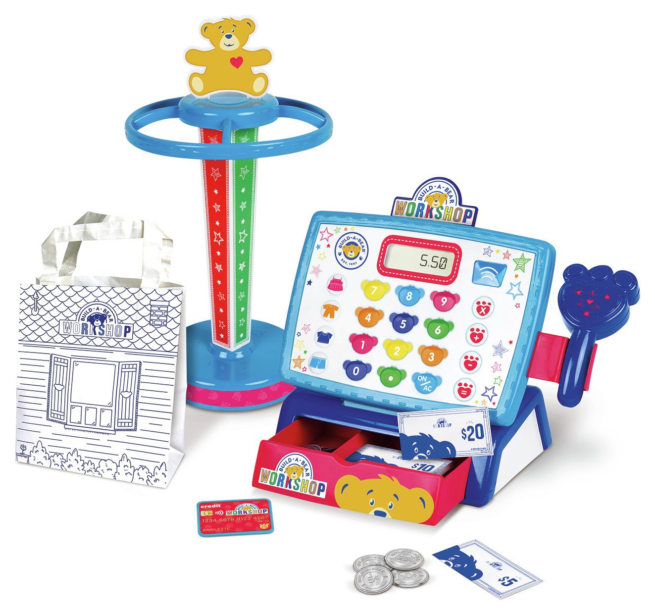 Build a Bear Toy Workshop Shop And Check Set