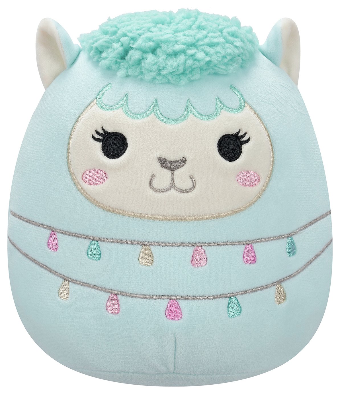 Squishmallows 7.5" Lorna The Light Teal Llama Plush Toy