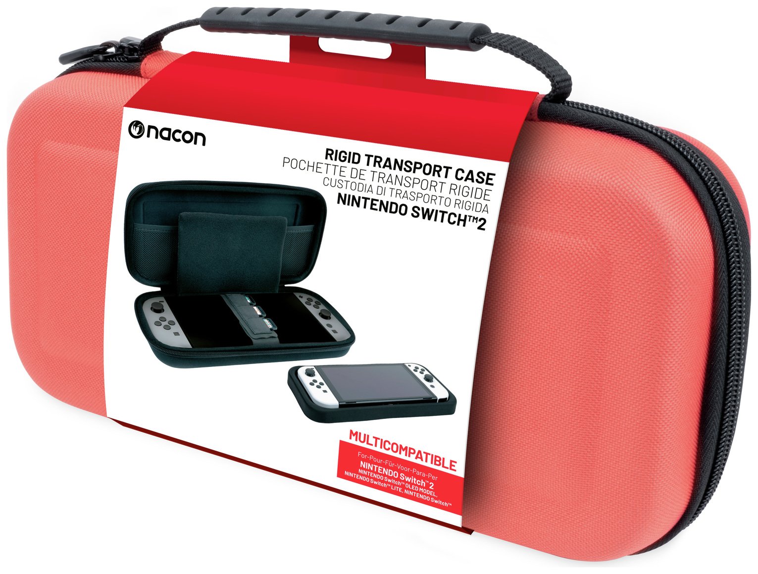 Nacon Travel Case For Nintendo Switch, Switch 2, Lite, OLED