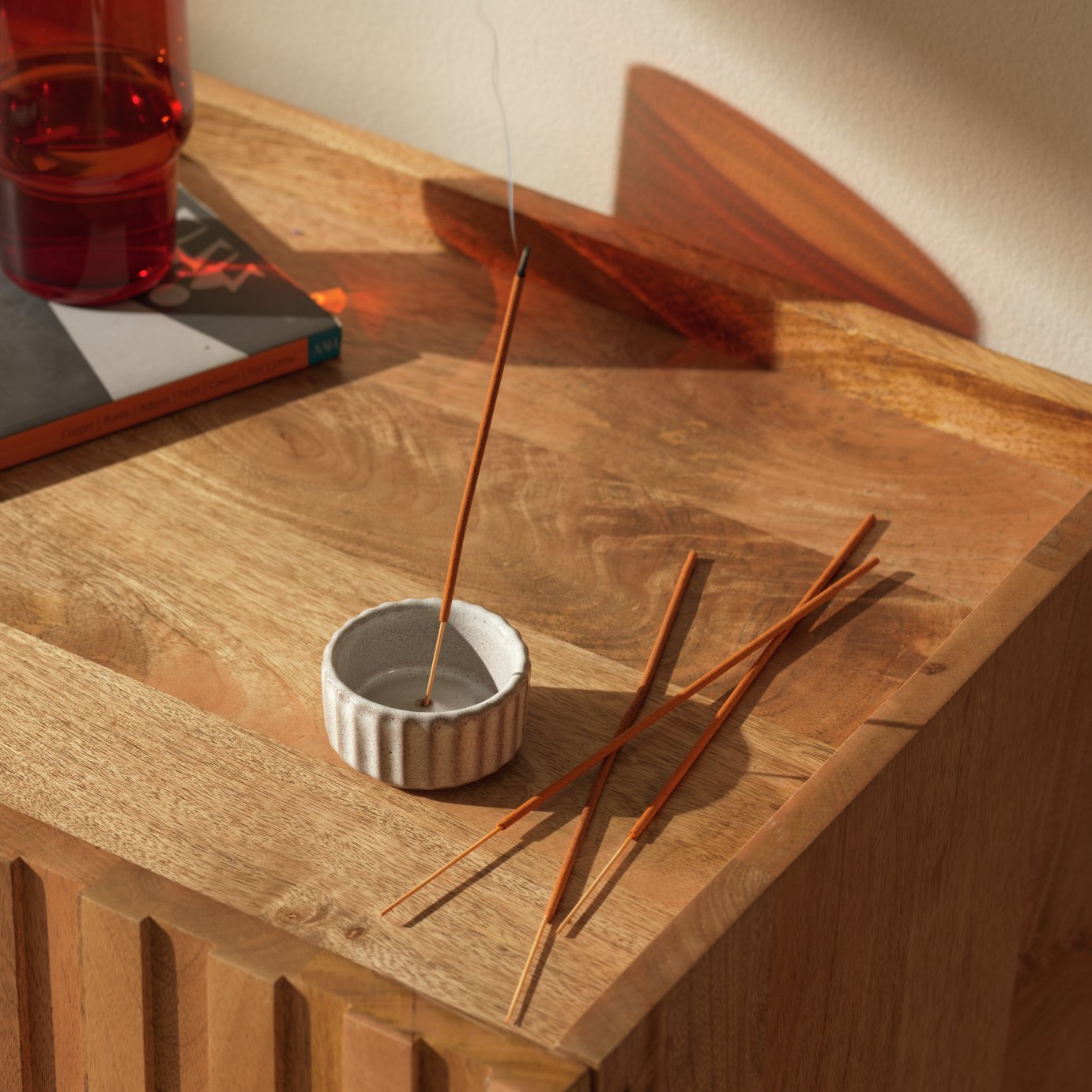 Habitat Incense & Holder Set - Autumn Spice