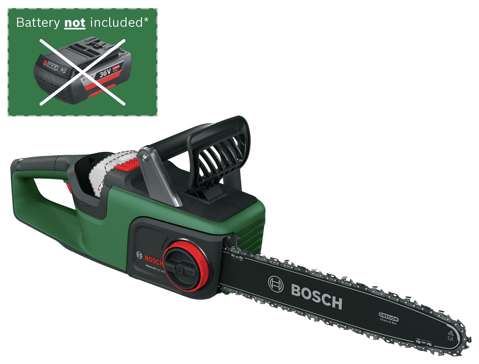 Bosch Advanced 35cm Cordless Chainsaw - 18V