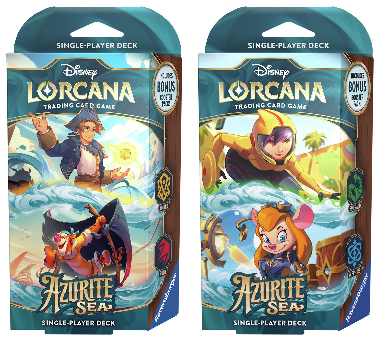 Disney Lorcana Trading Card Starter Deck Set