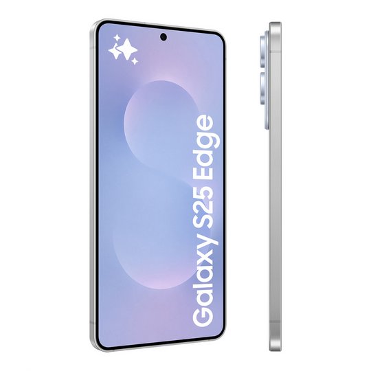 SIM Free Samsung Galaxy S25 Edge 5G 256GB AI Phone Icy Blue
