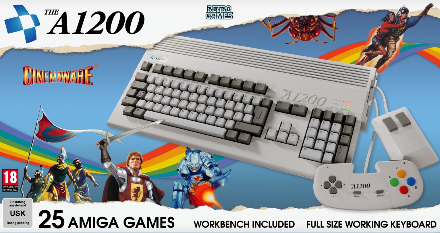 THEA1200 Plug and Play Retro Gaming Keyboard Pre-Order