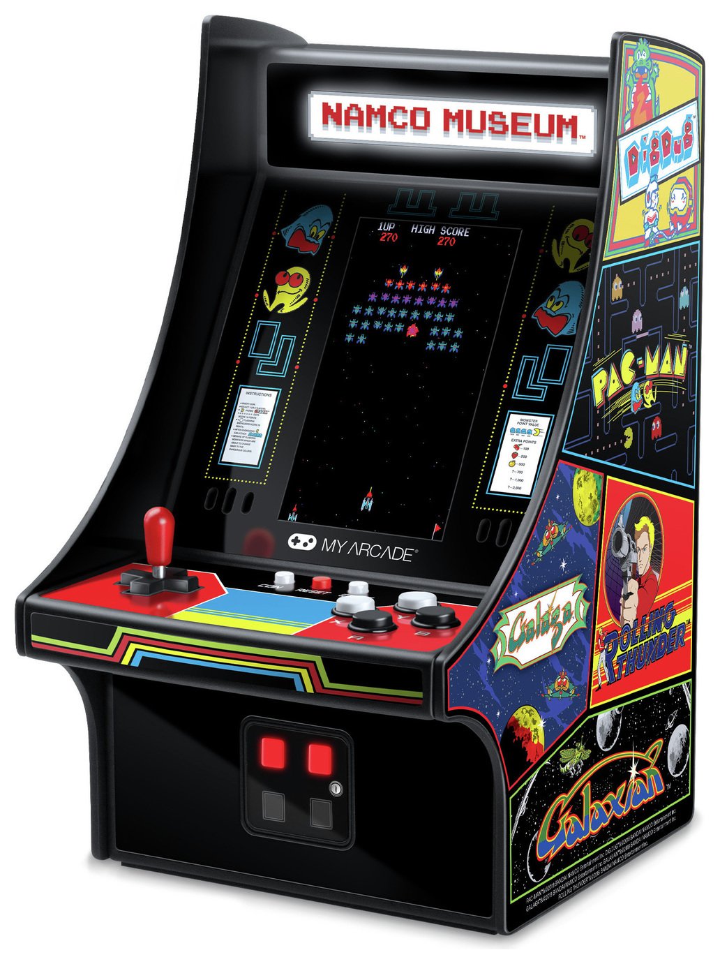 My Arcade Bandai Namco Museum Mini Player Arcade Machine