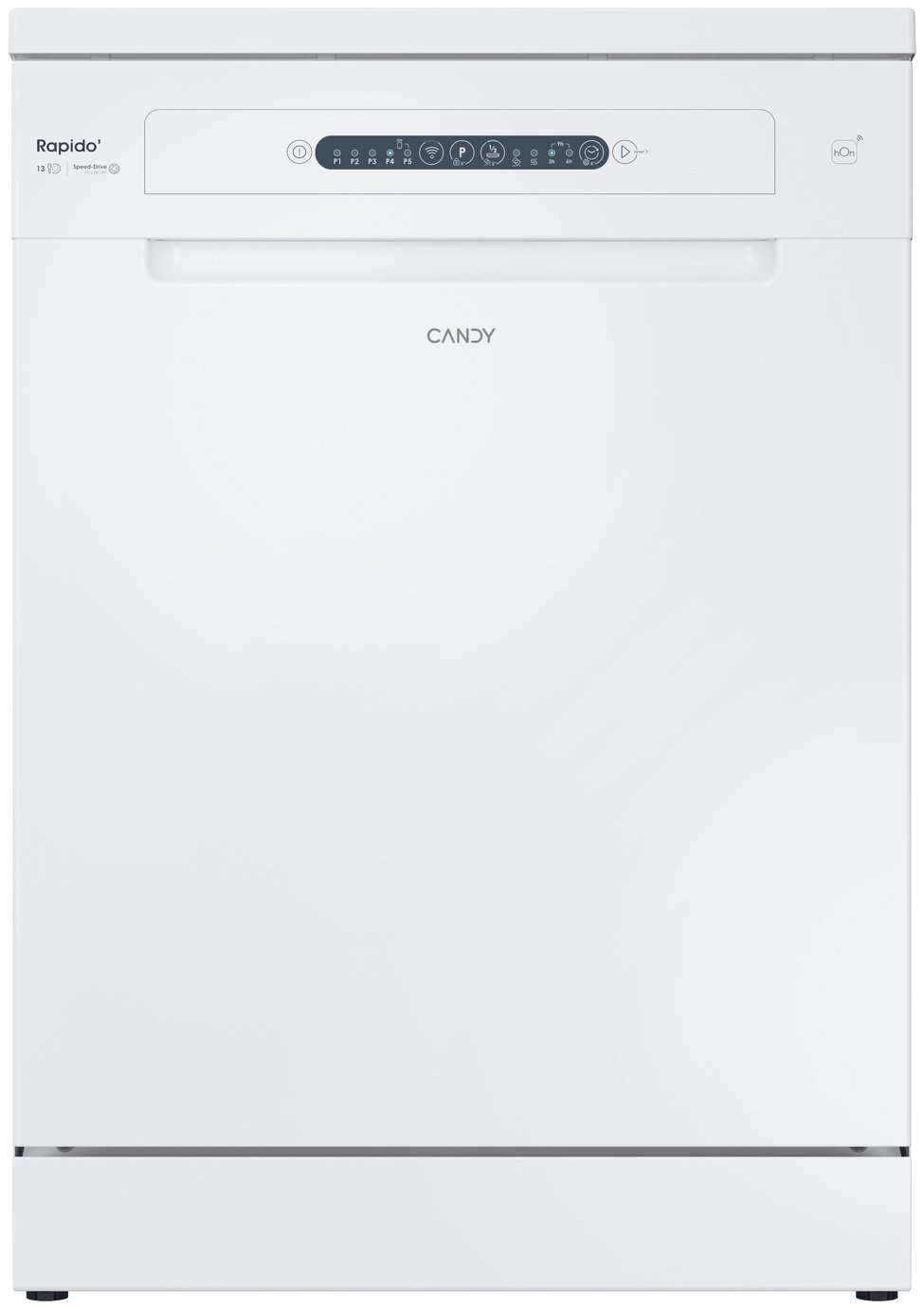 Candy CF3E9L0W-80 Rapido Full Size Dishwasher - White