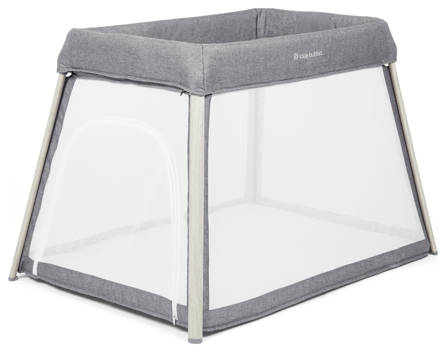 Ickle Bubba Scout 2 In 1 Travel Cot - Grey