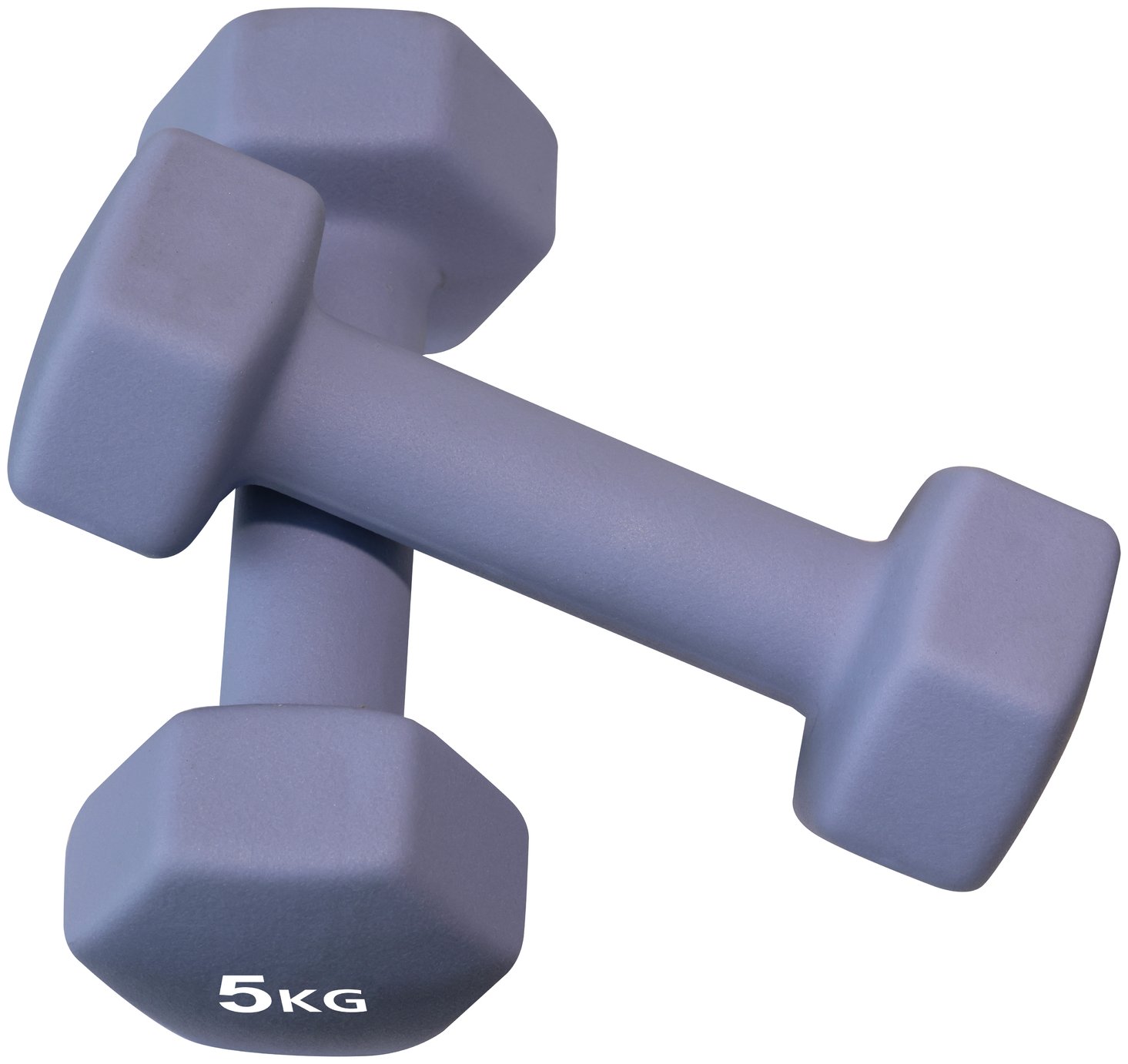 Pro Fitness Neoprene Dumbbells - 2 x 5kg