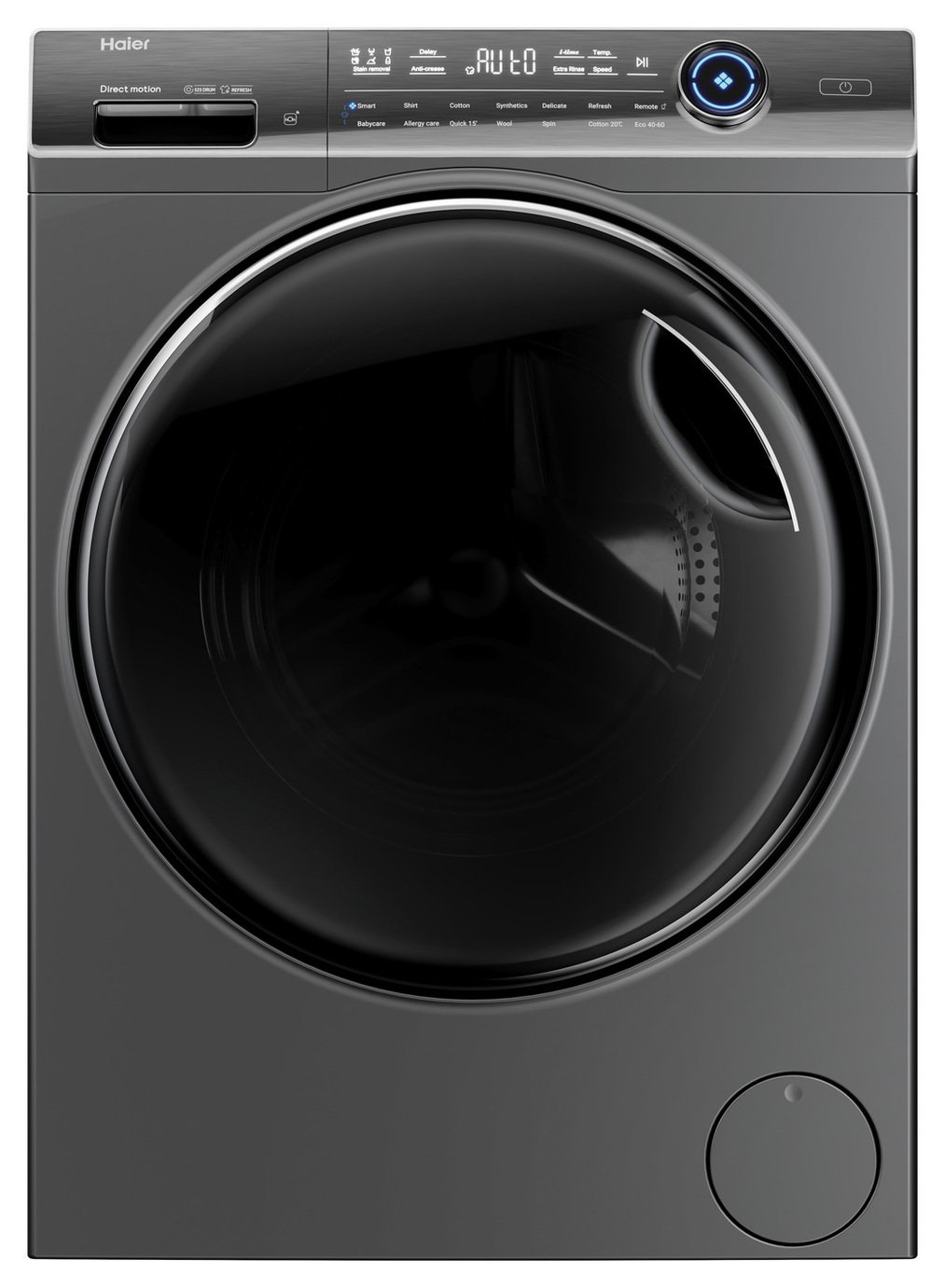 Haier HW100 B14979S8U1 9KG 1400 Washing Machine – Graphite