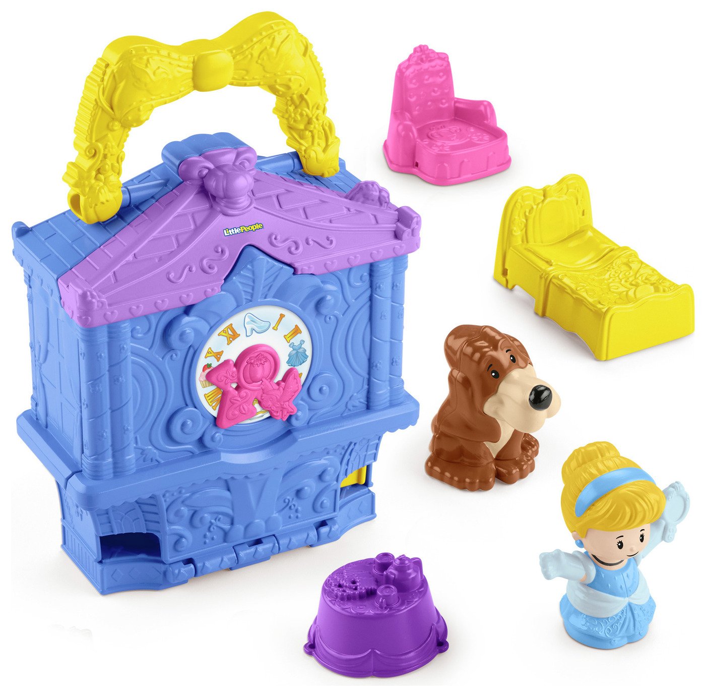 Little People Disney Princess Cinderella On-the-Go Playset