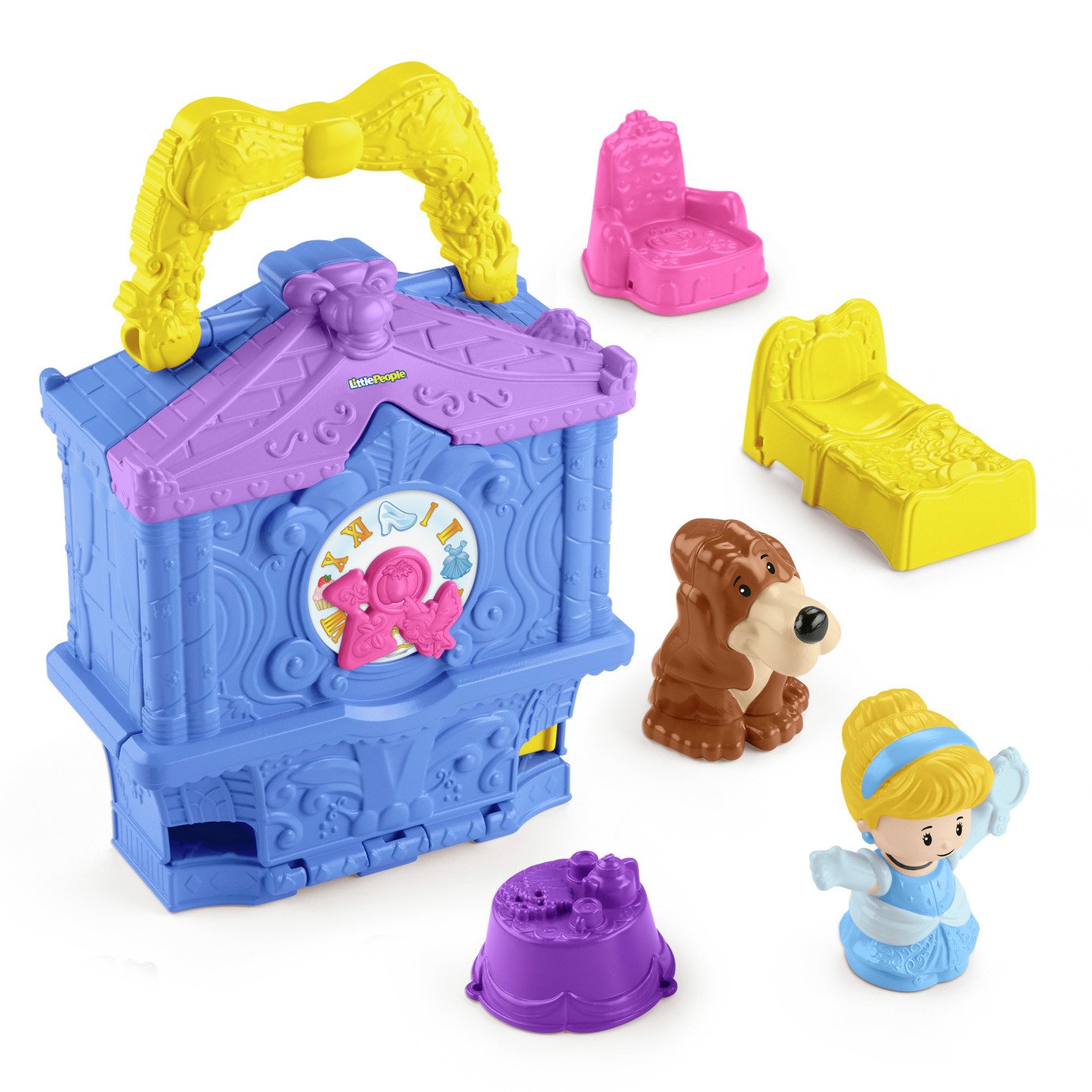 Little People Disney Princess Cinderella On-the-Go Playset