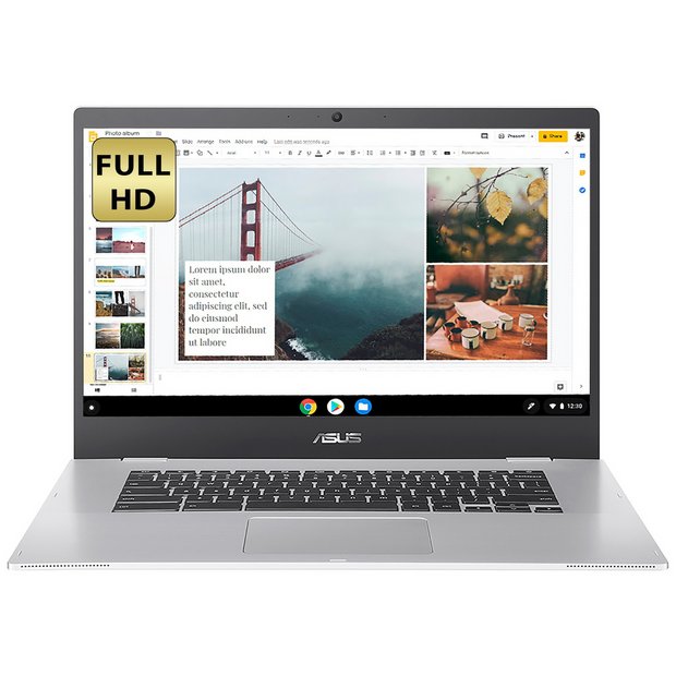 Buy ASUS CX1500 15.6in Celeron 4GB 64GB Chromebook | Laptops | Argos