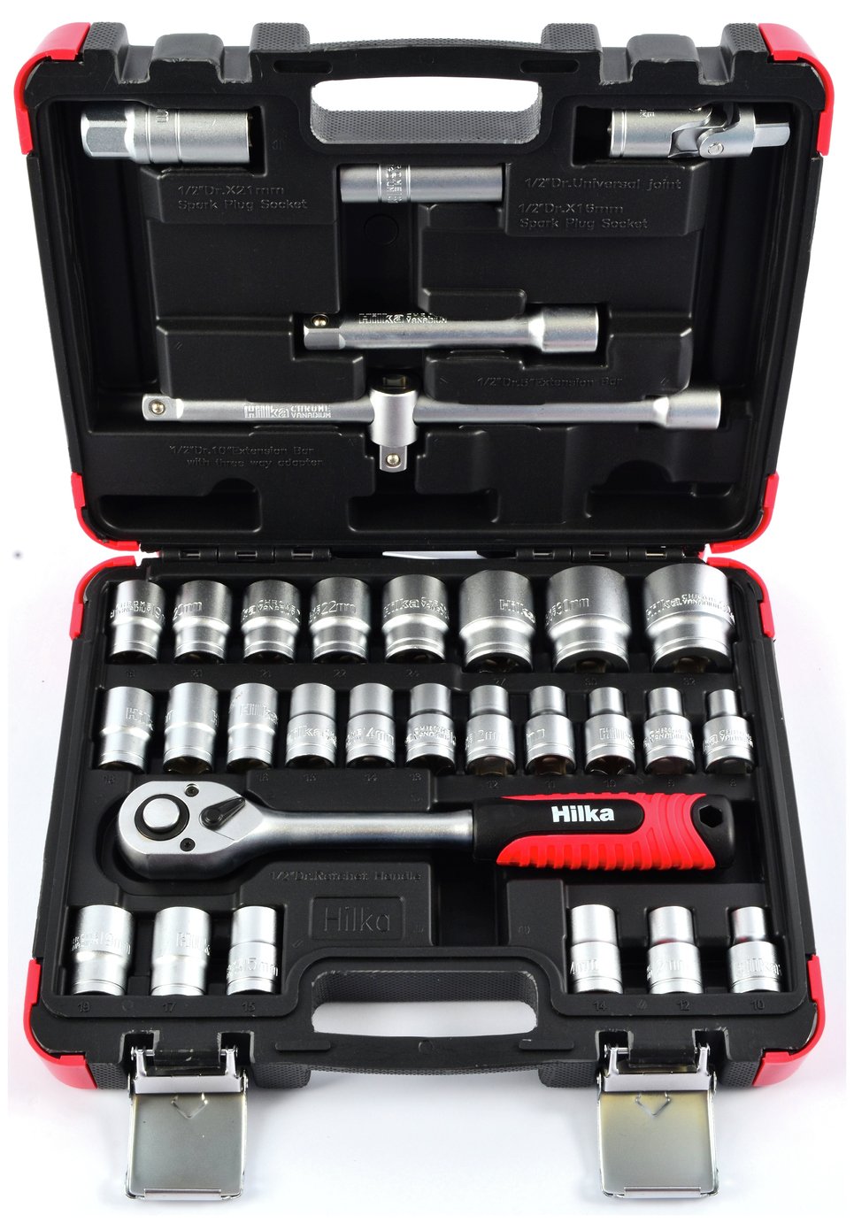 Hilka 32 Pieces 1/2 Inch Socket Set