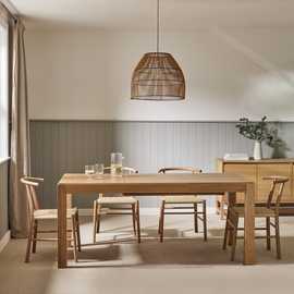 Habitat Drio 4 - 10 Seater Oak Dining Table - Natural