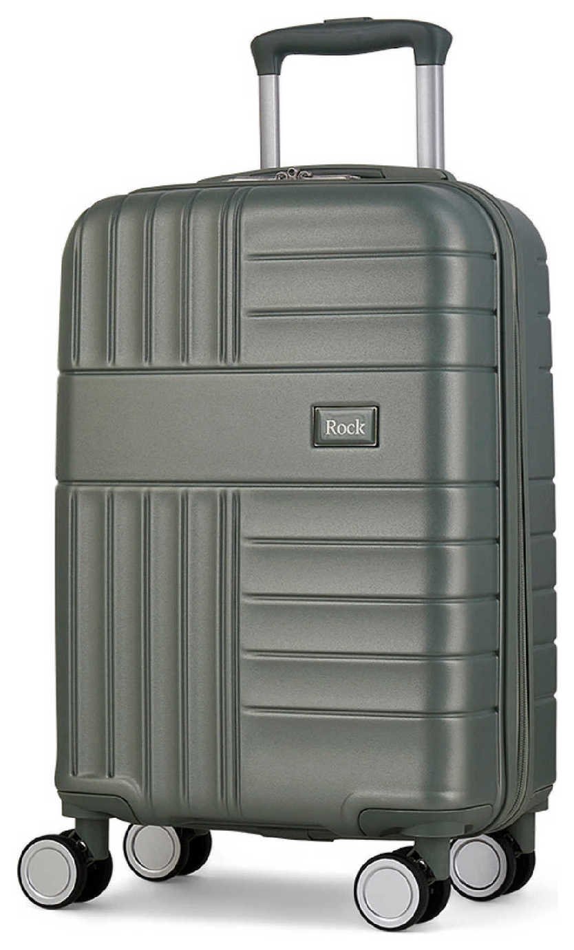 Rock 8 Wheel Hard Suitcase - Sage Green