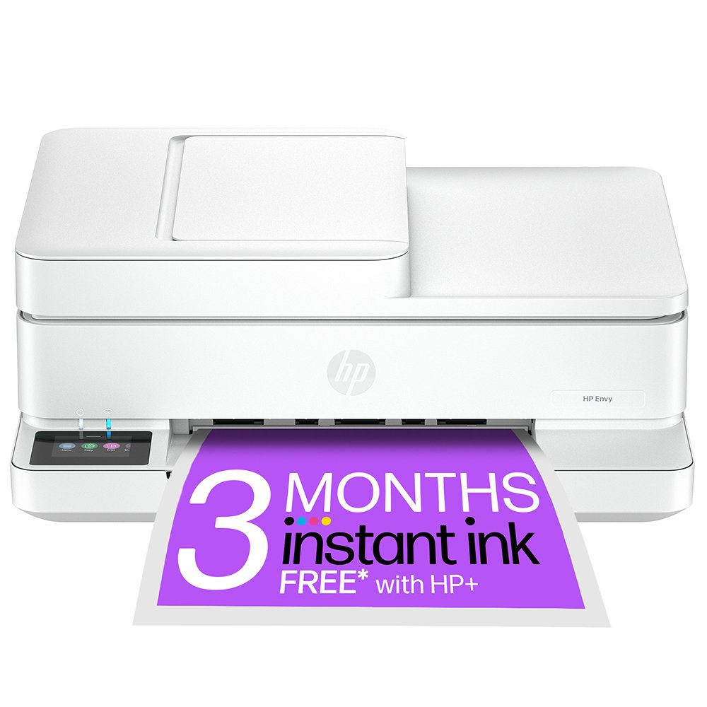 HP Envy 6530e Wireless Photo Printer & 3 Months Instant Ink