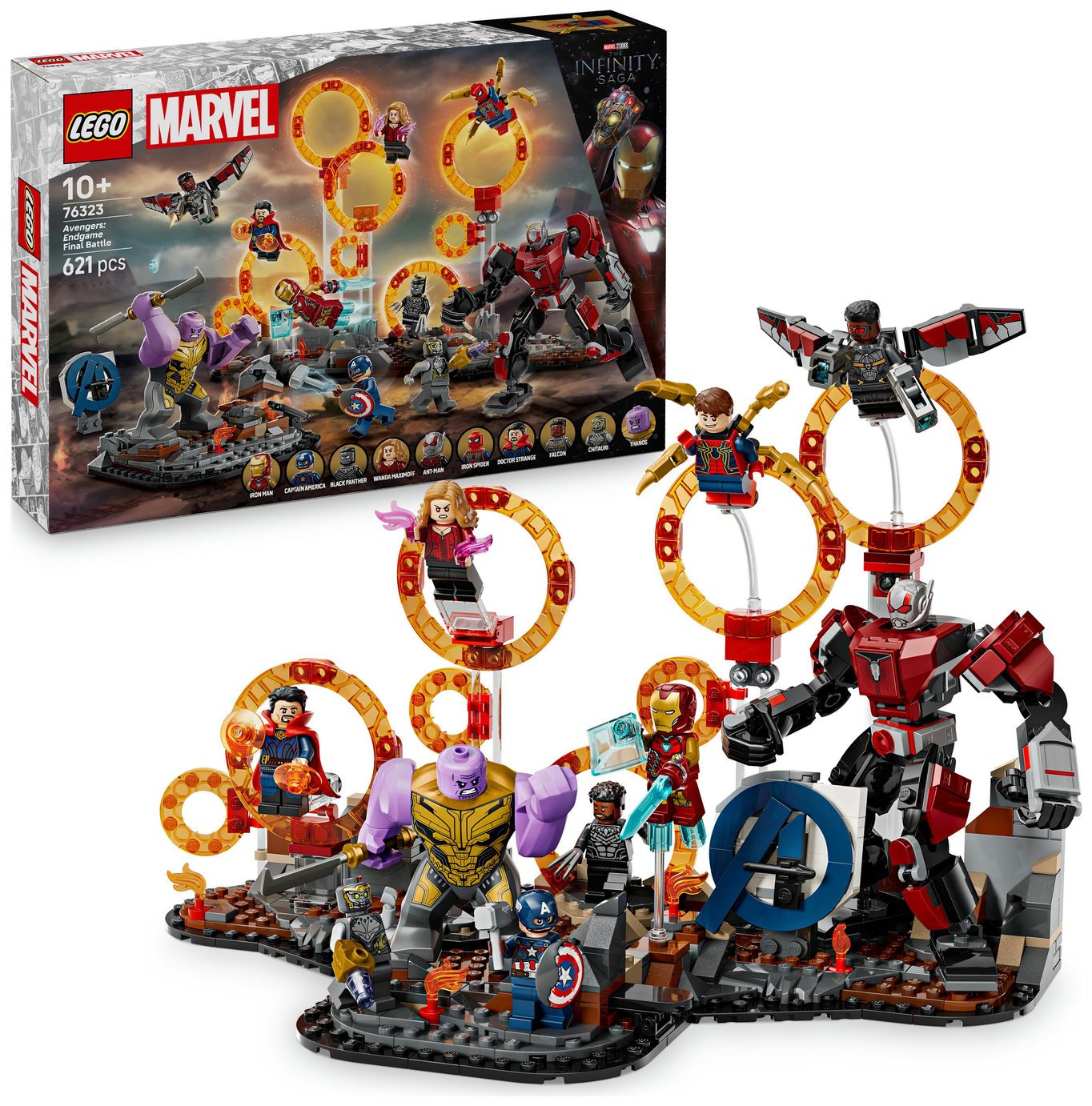 LEGO Marvel Avengers Endgame Final Battle Building Toy 76323