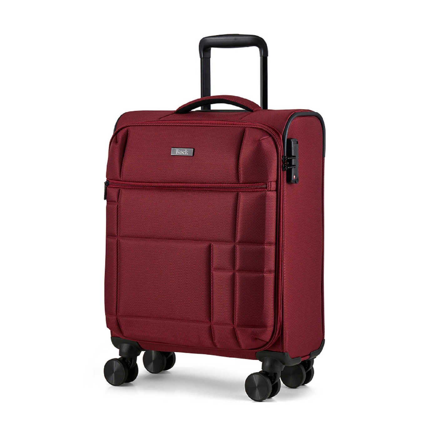 Rock Tokyo 8 Wheel Soft Suitcase - Red