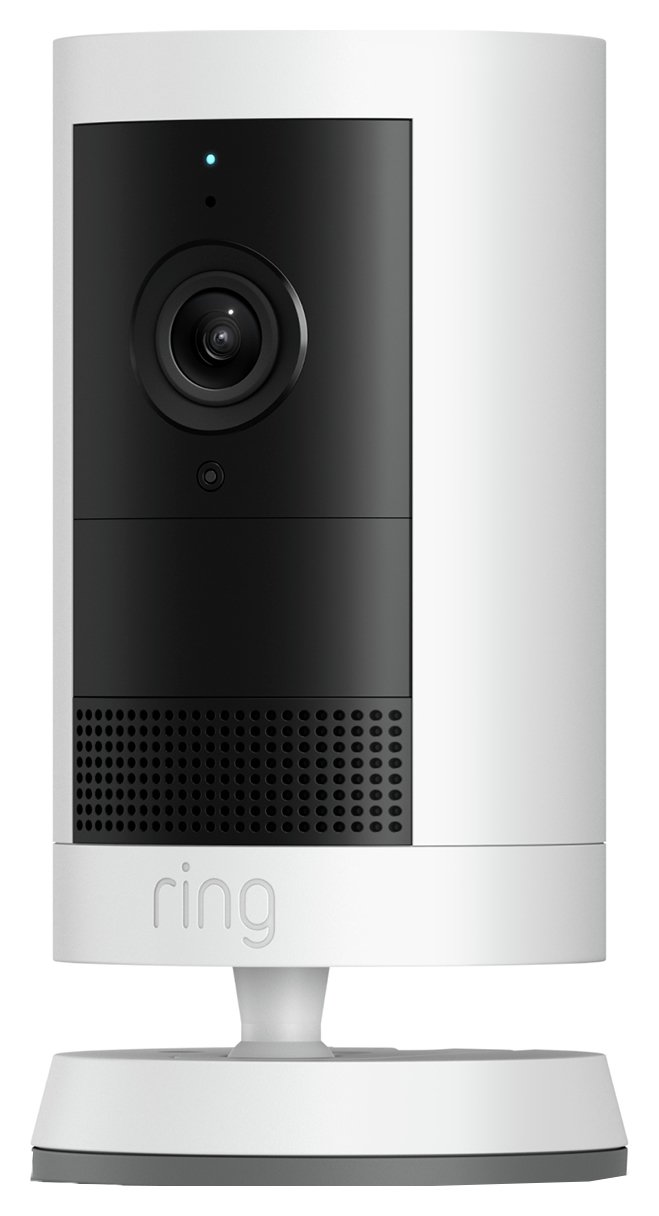 Ring Outdoor Camera Plus Battery - White