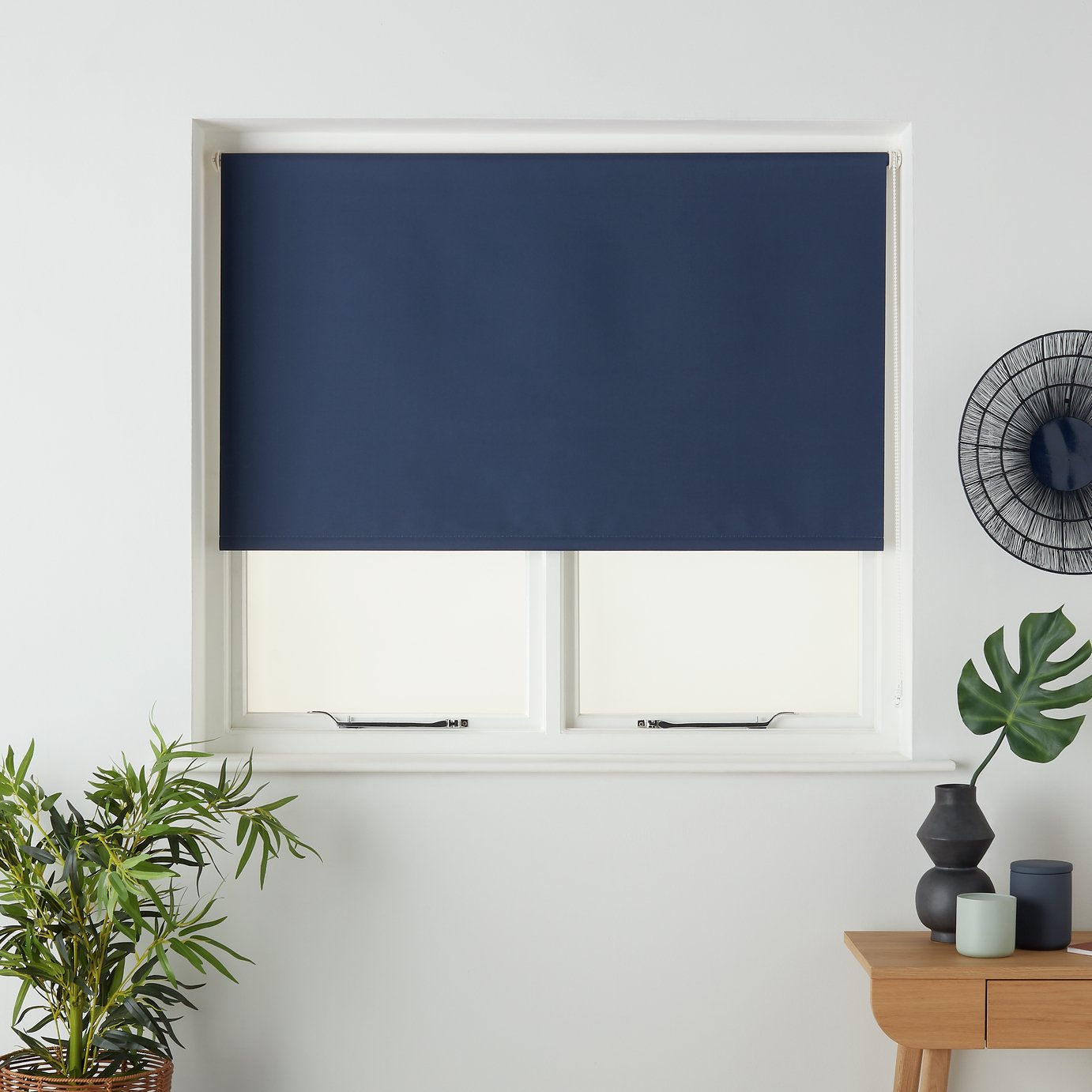 Argos Home Blackout Indigo Roller Blind - 180cm