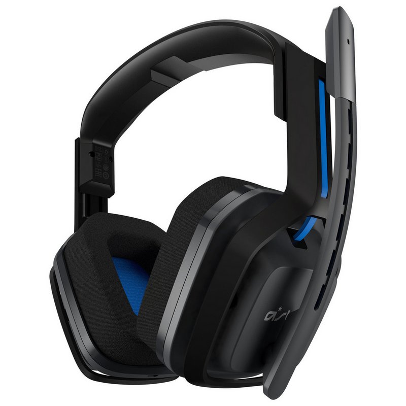 Astro A20 Wireless PS4 Headset - Black & Blue from Argos