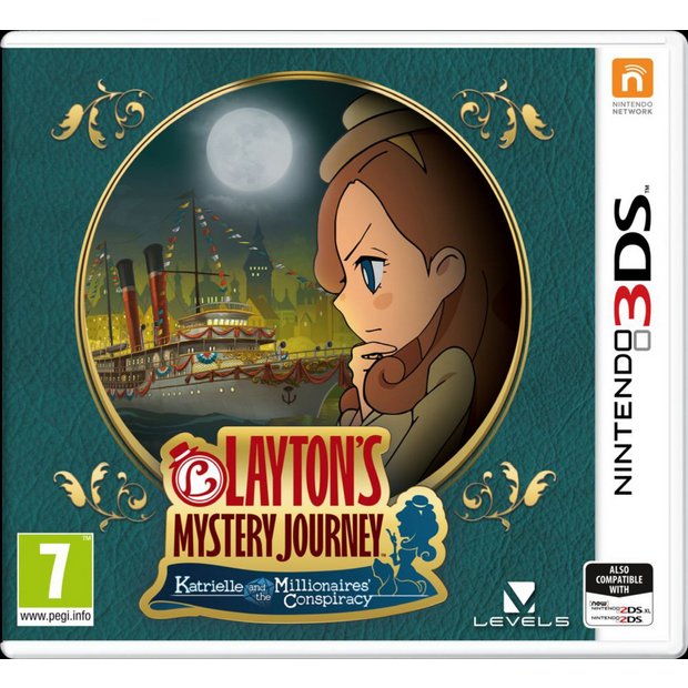 Buy Layton S Mystery Journey Nintendo 3ds Game Nintendo 2ds 2ds Xl And 3ds Games Argos