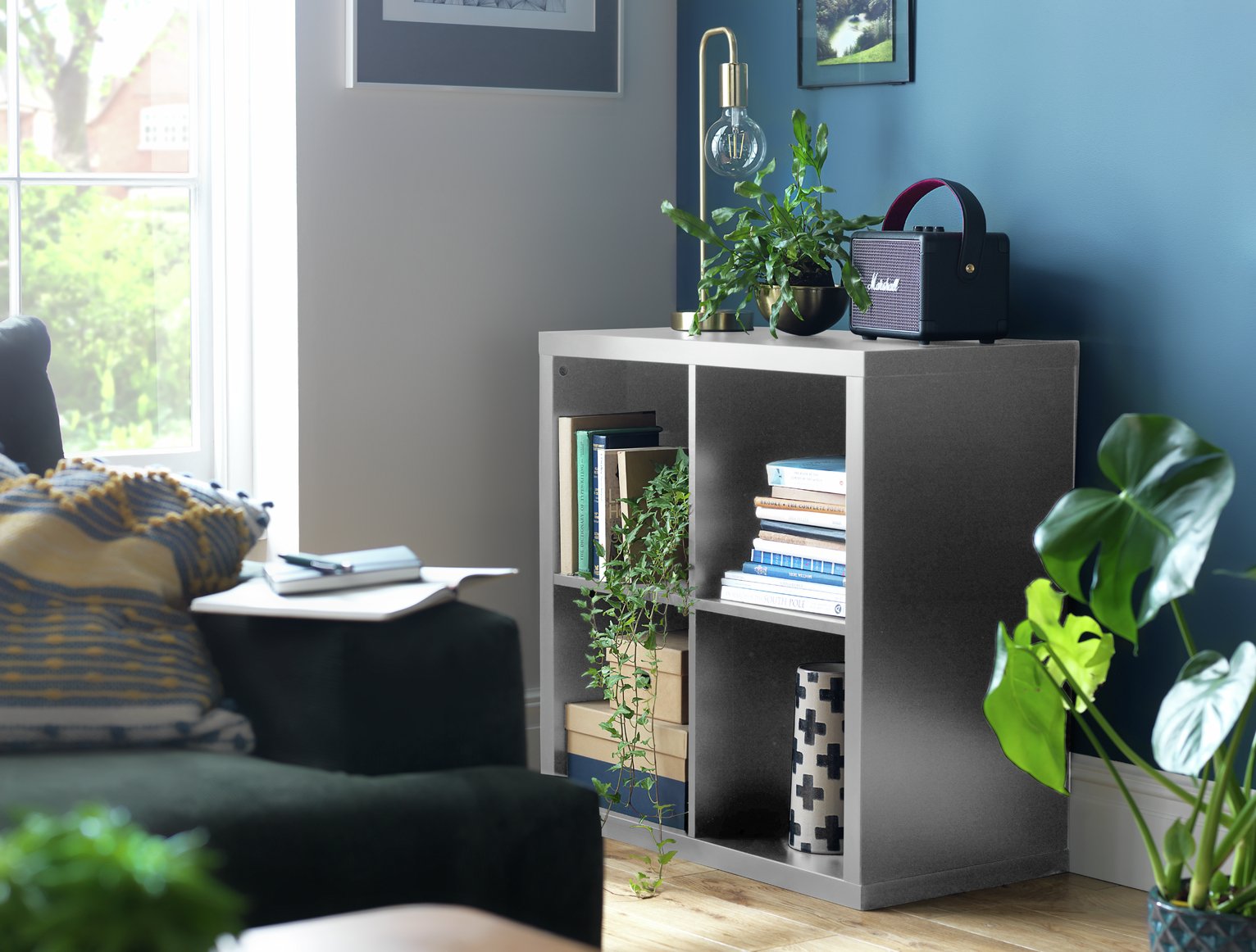 Habitat Squares Plus 4 Cube Storage Unit