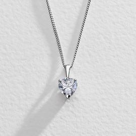 Revere Sterling Silver Heart Pendant Necklace