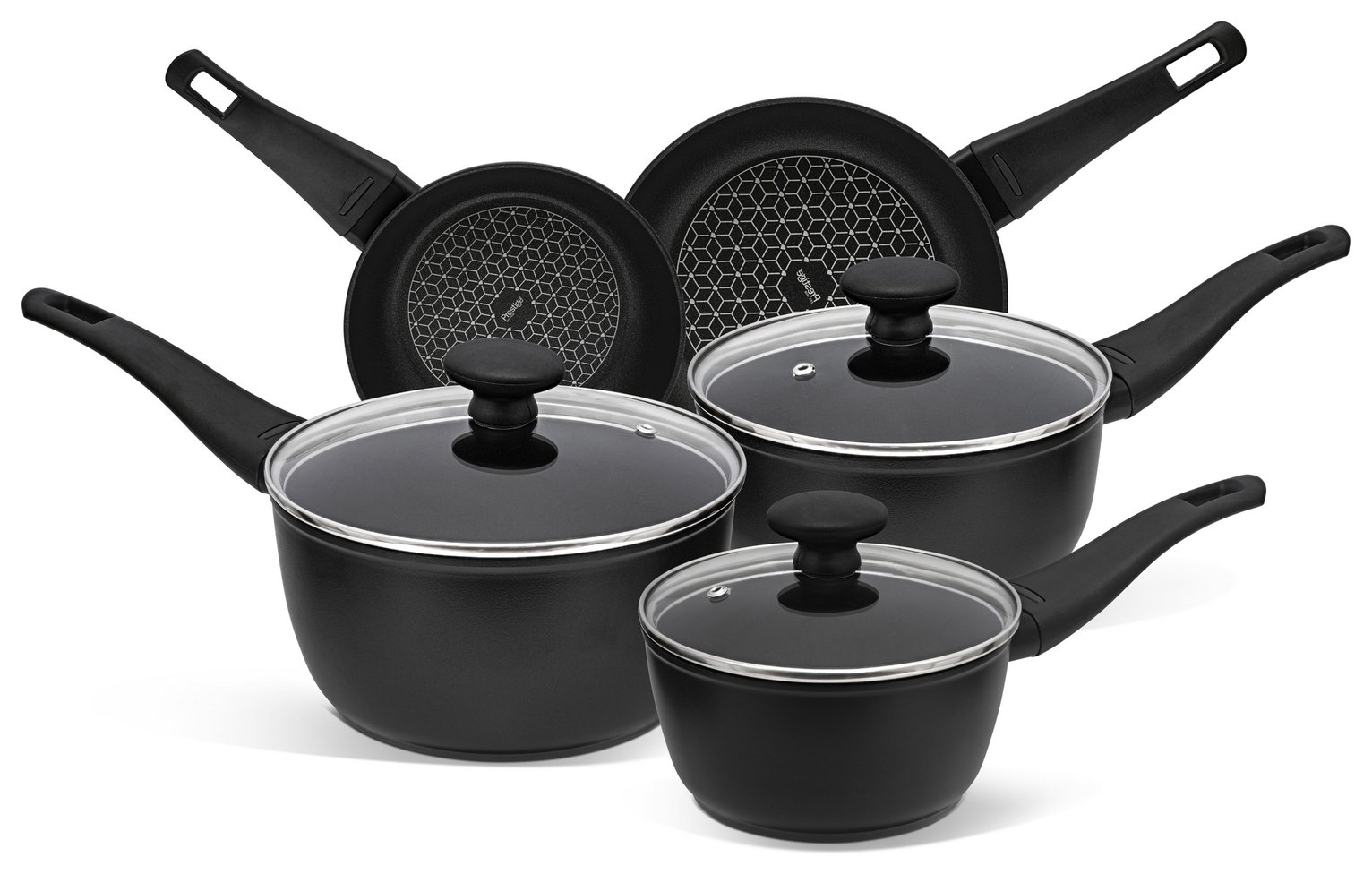Prestige Thermo Smart 5 Piece Cookware Set - Black