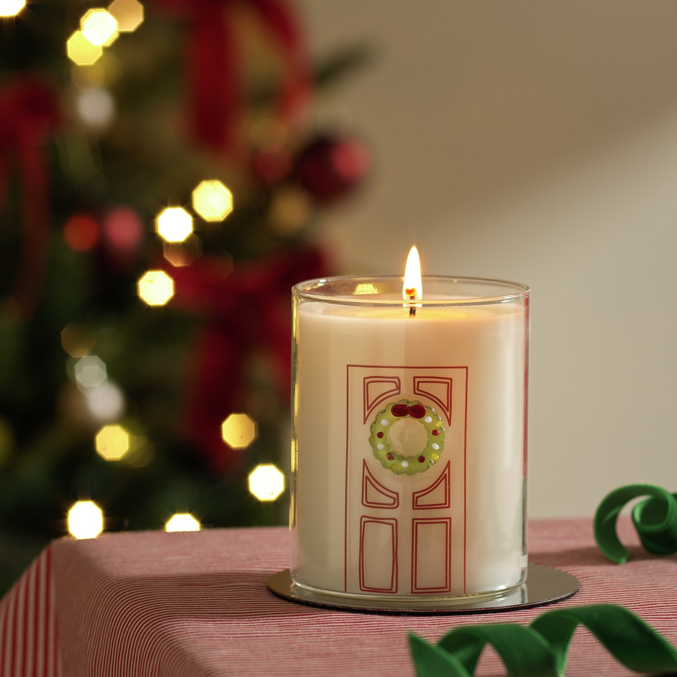 Argos Home Singlewick Candle - Christmas Cookie