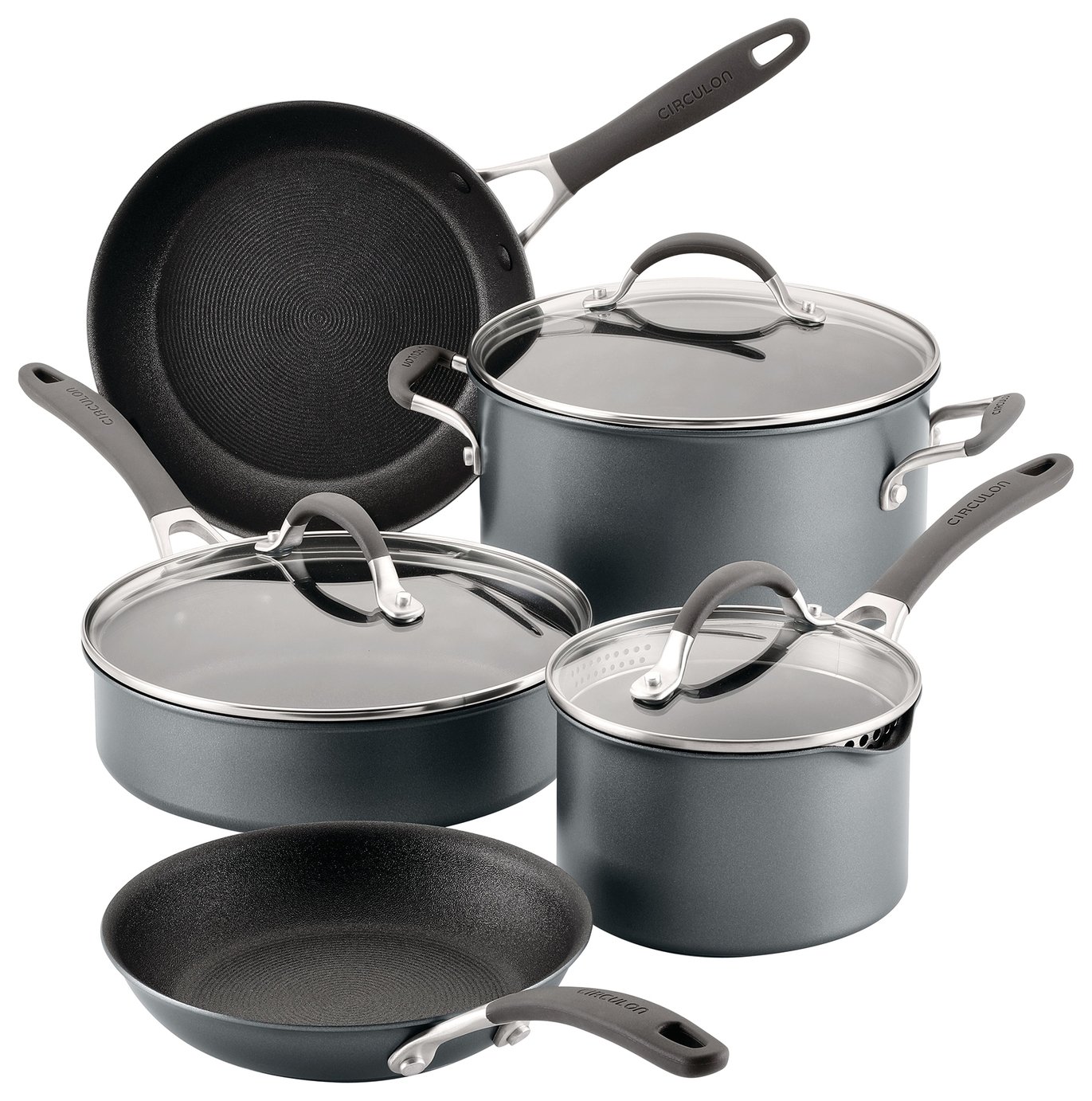 Circulon Scratch Defense 5 Piece Aluminium Cookware Set
