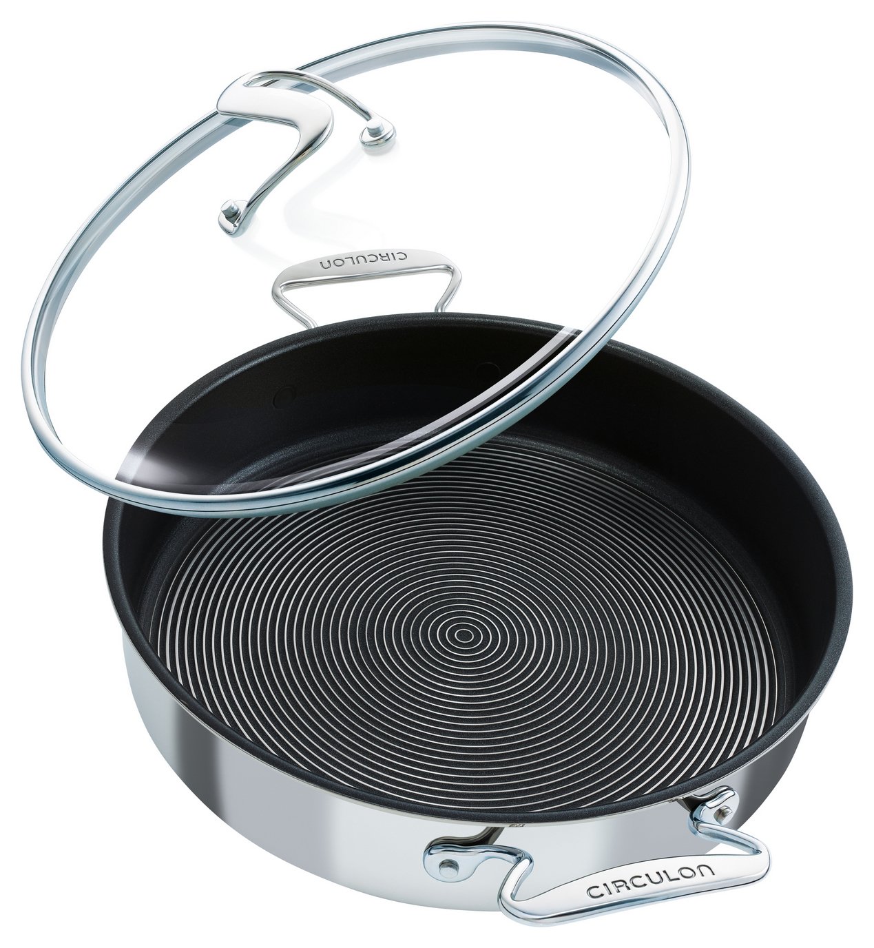 Circulon C Series 30cm Stainless Steel Saute Pan 