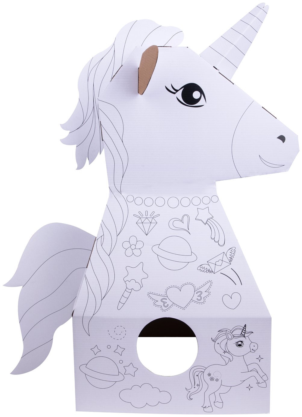 Chad Valley Colour And Play Unicorn Toy