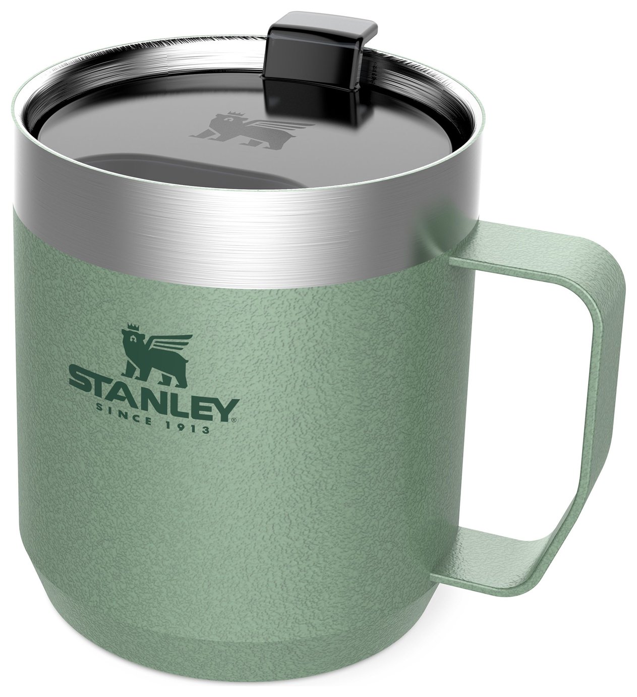 Stanley Everyday Camp Hammertone Green Travel Mug - 350ml