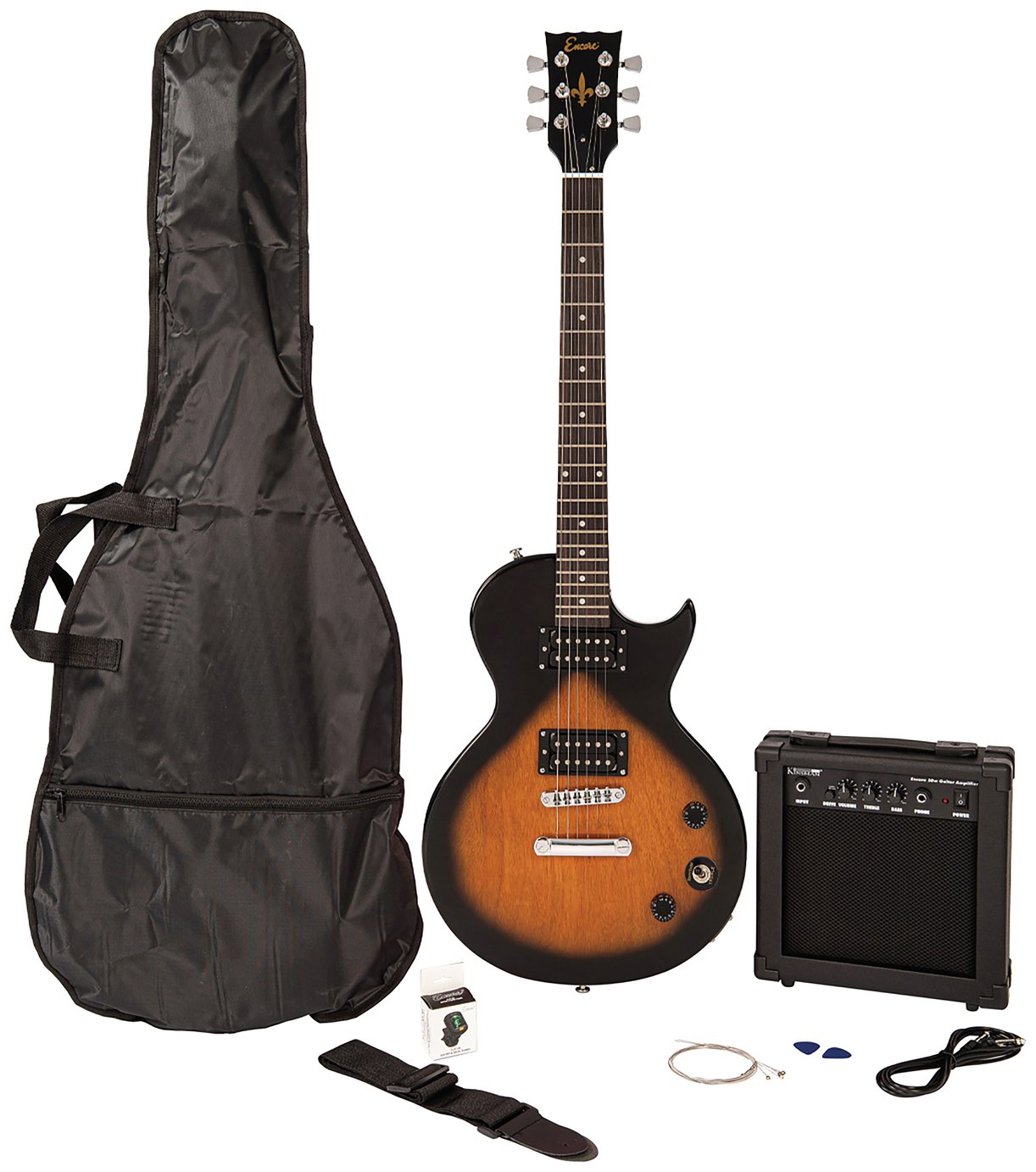 Encore Blaster E90 Full Size Electric Guitar Pack - Sunburst