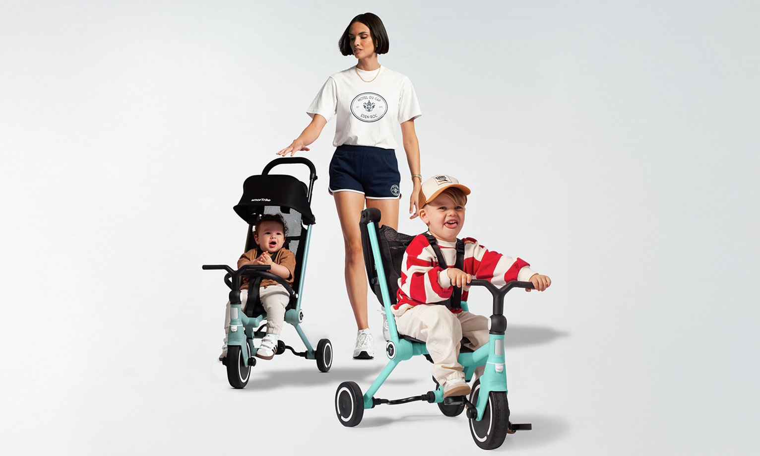 SmarTrike Ultra Light-weight Wind Trike -  Grey