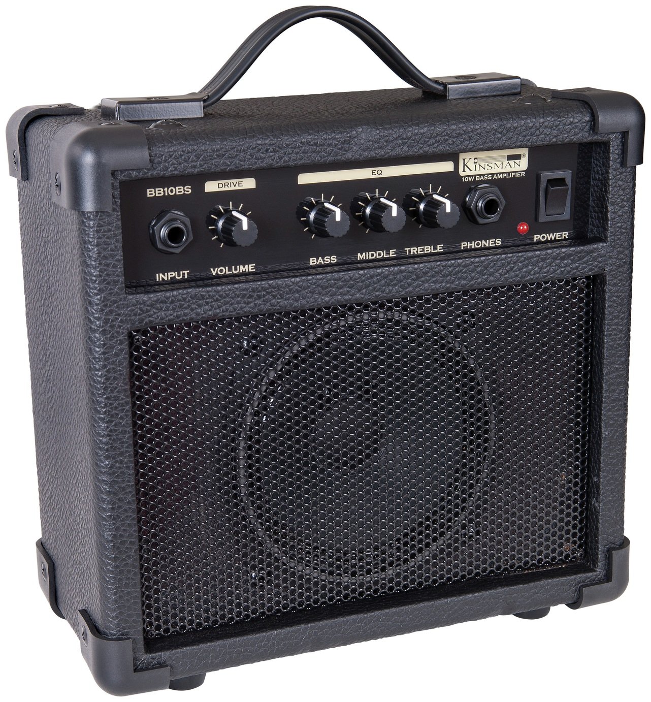 Kinsman Blaster BB10BS 10W Bass Guitar Amplifier – Black