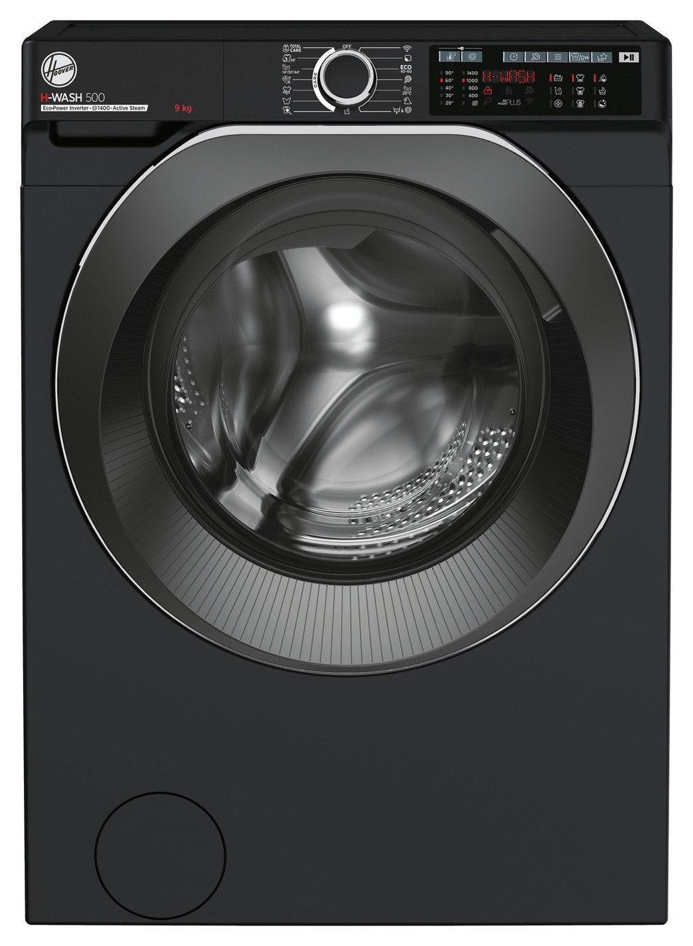 Hoover HW 49AMBCB 9KG 1400 Spin Washing Machine - Black