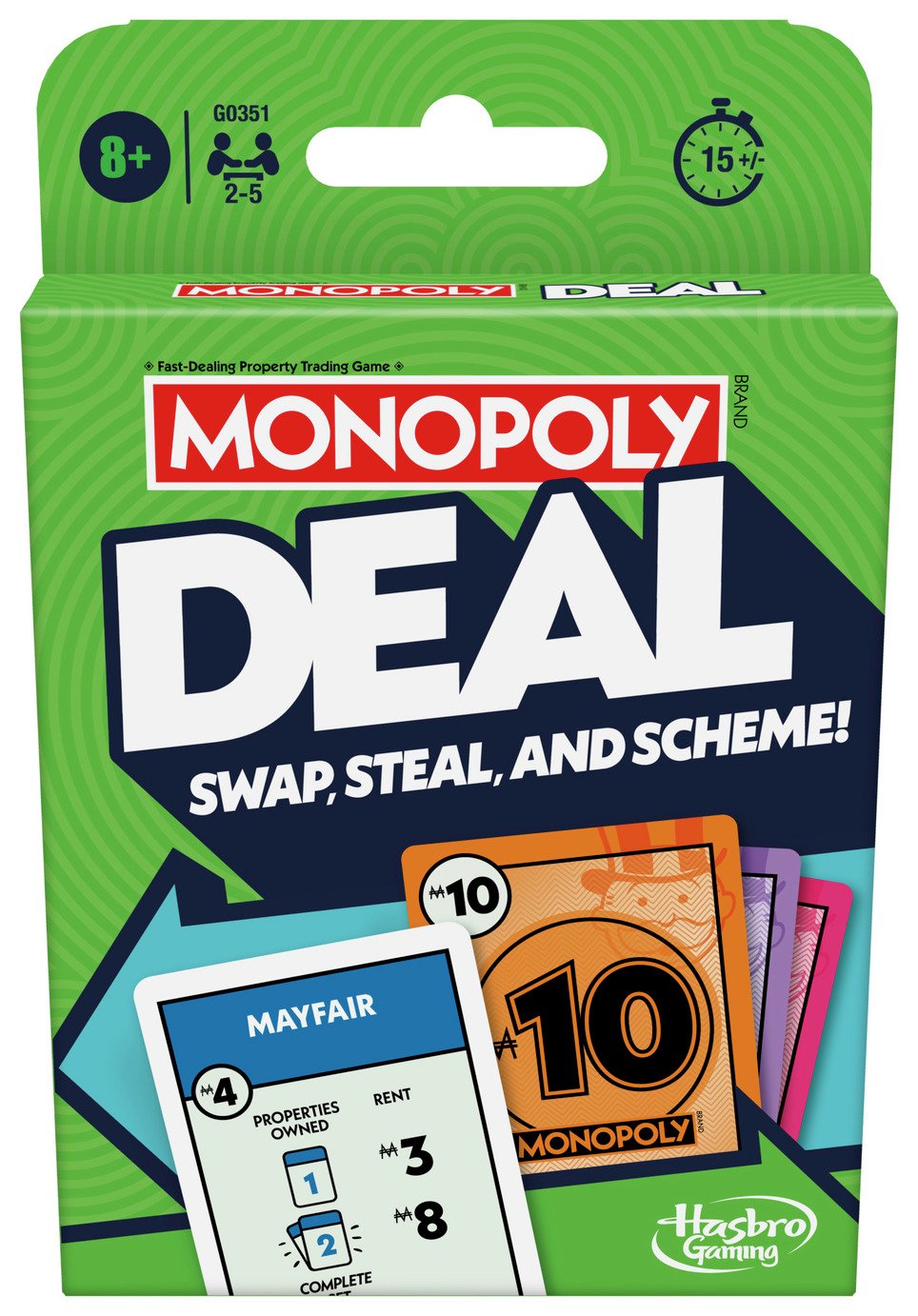 Hasbro Monopoly Deal Card Game from Hasbro Gaming