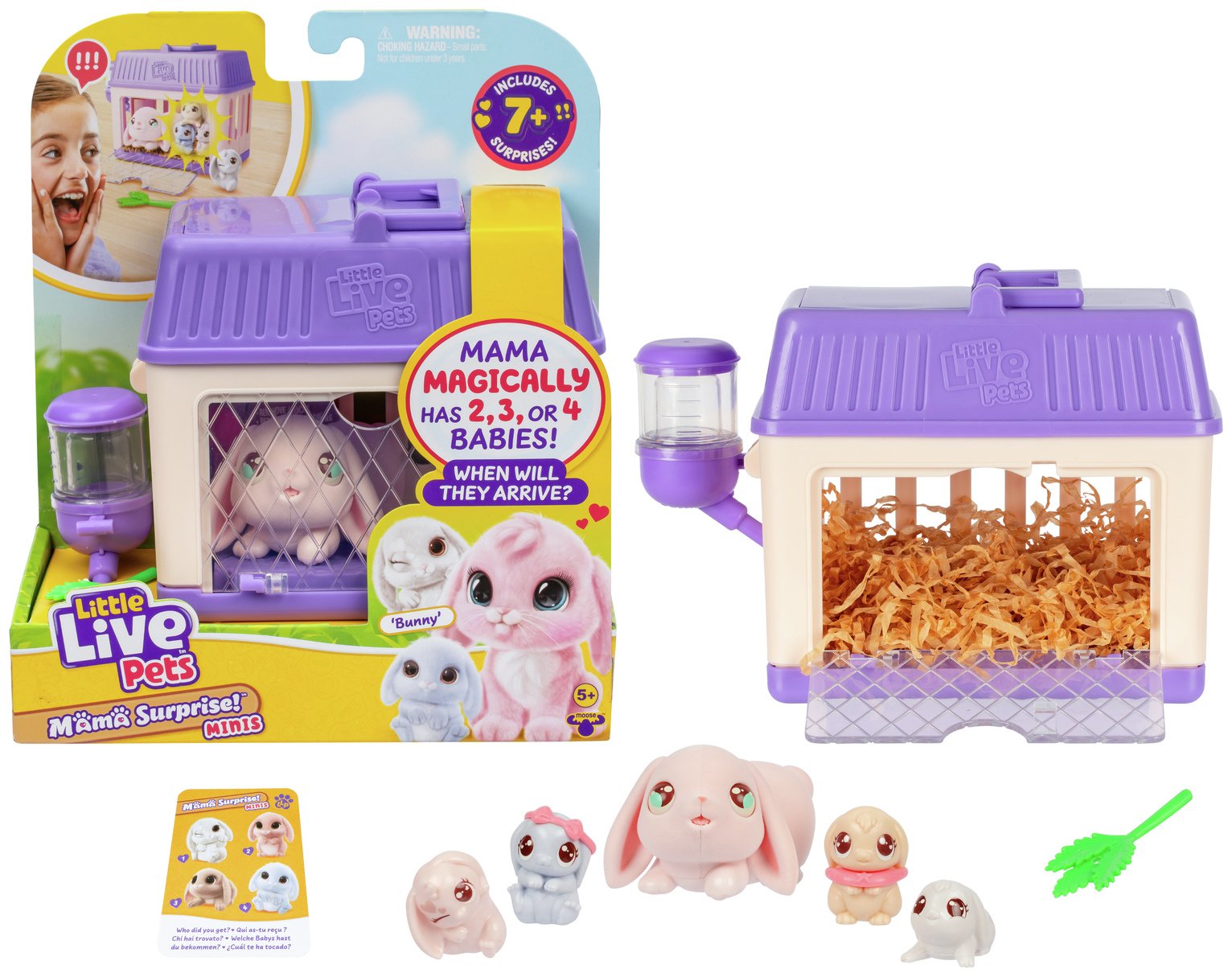 Little Live Pets Mama Surprise S4 Minis Bunnies