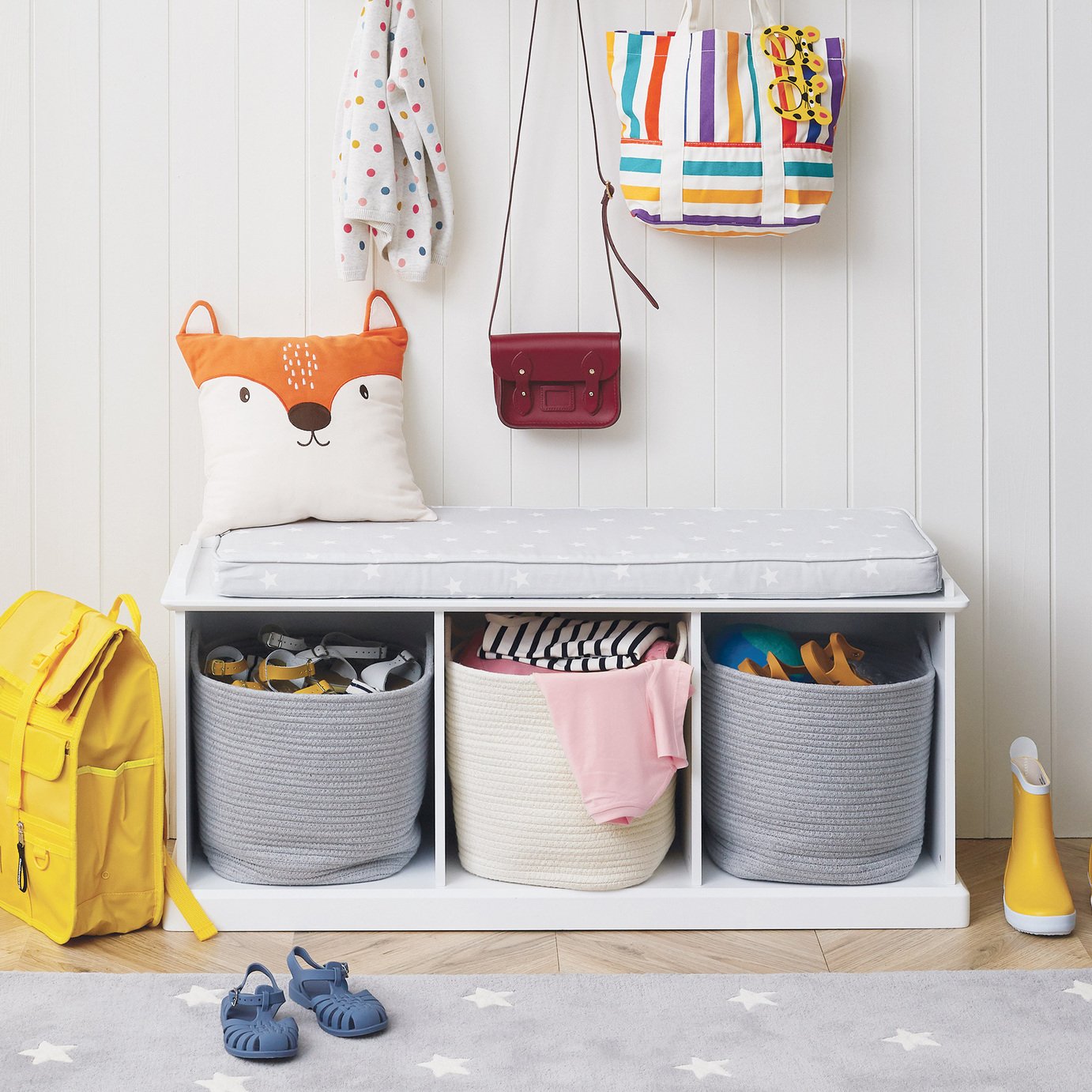 Great Little Trading Company Abbeville Storage Chest - White