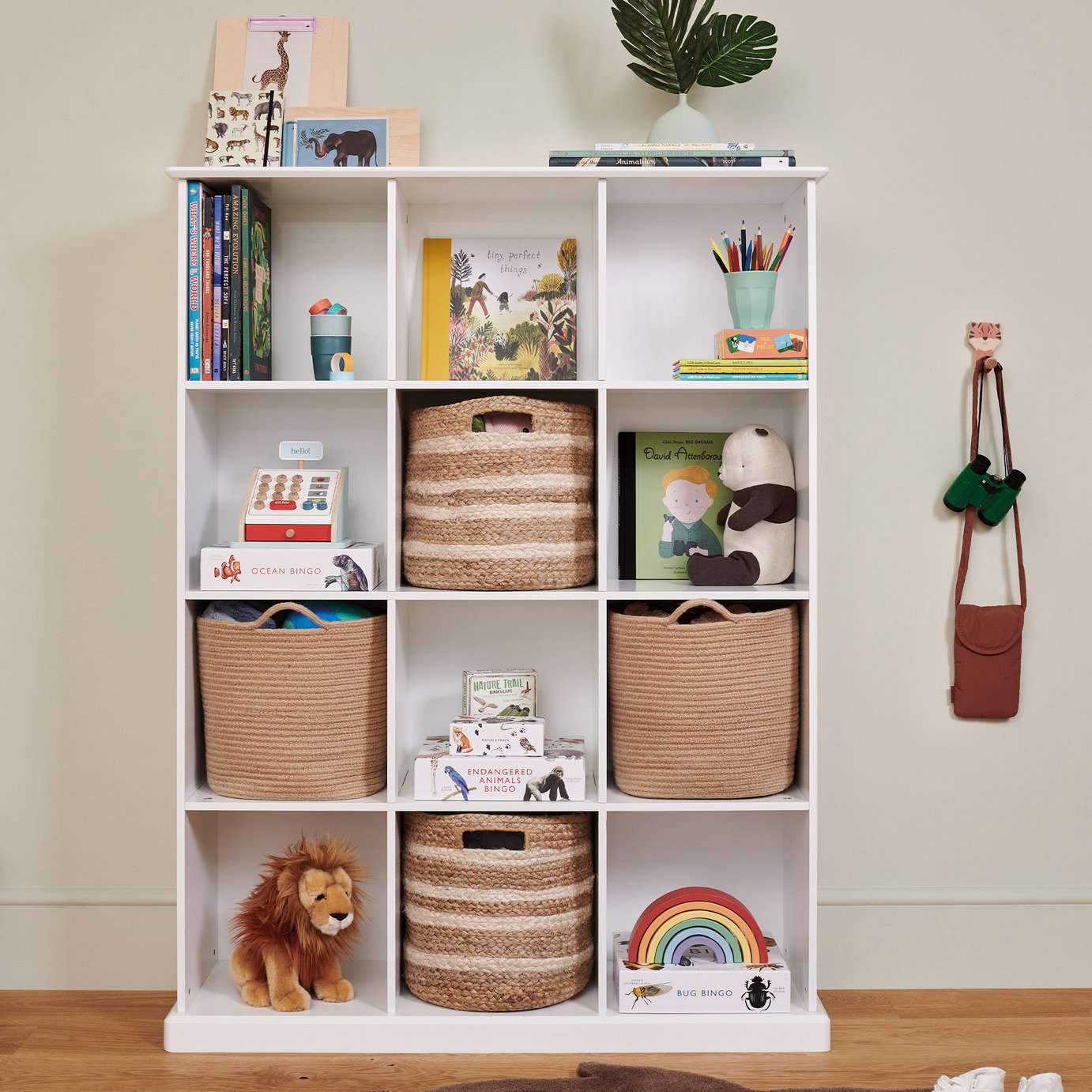 Great Little Trading Company Abbeville Cube Storage - White