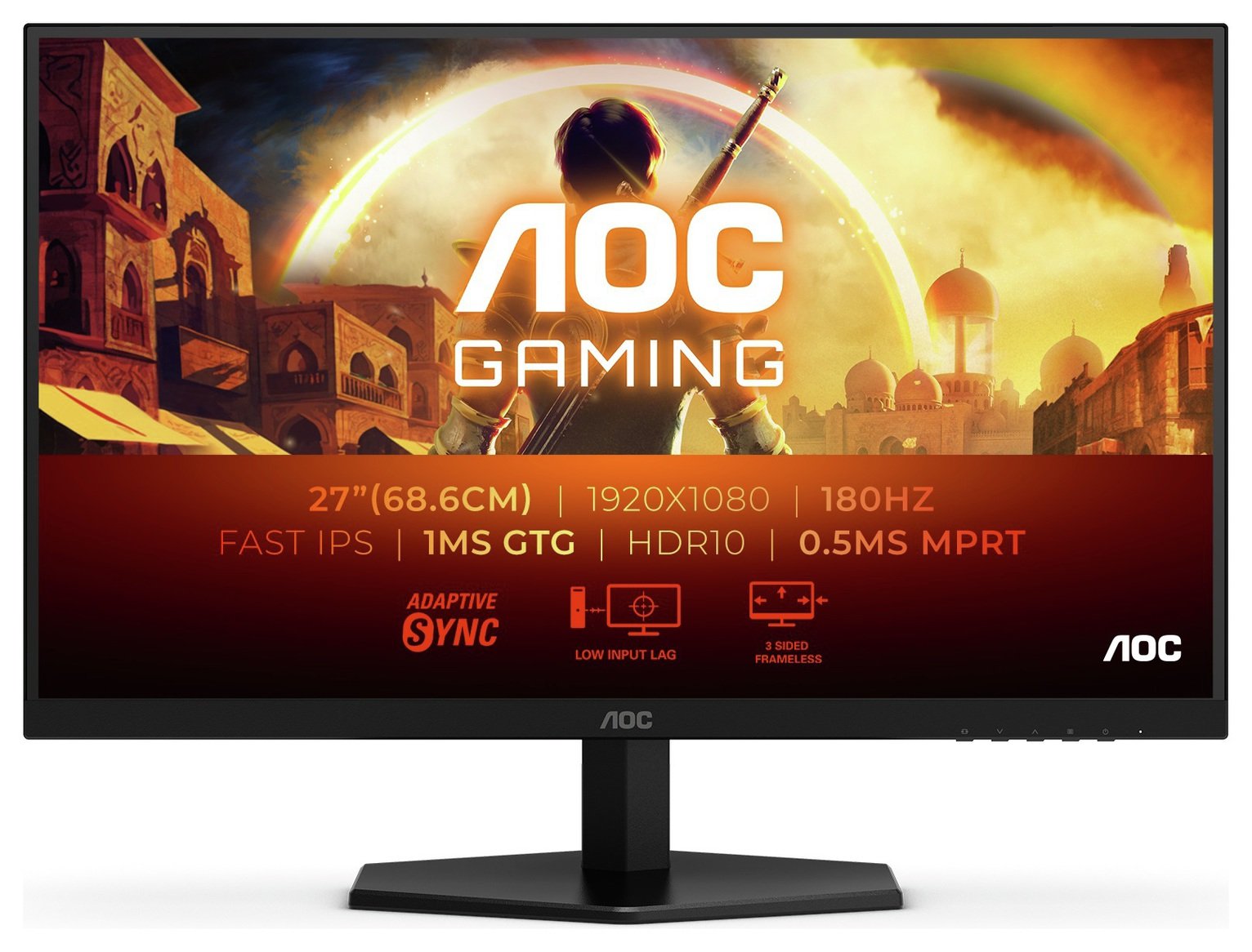 AOC 27G42E 27 Inch 180Hz FHD Gaming Monitor