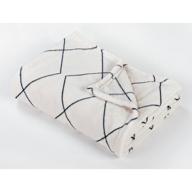 Buy Argos Home Fleece Throw - 125x150cm | Blankets and throws | Argos