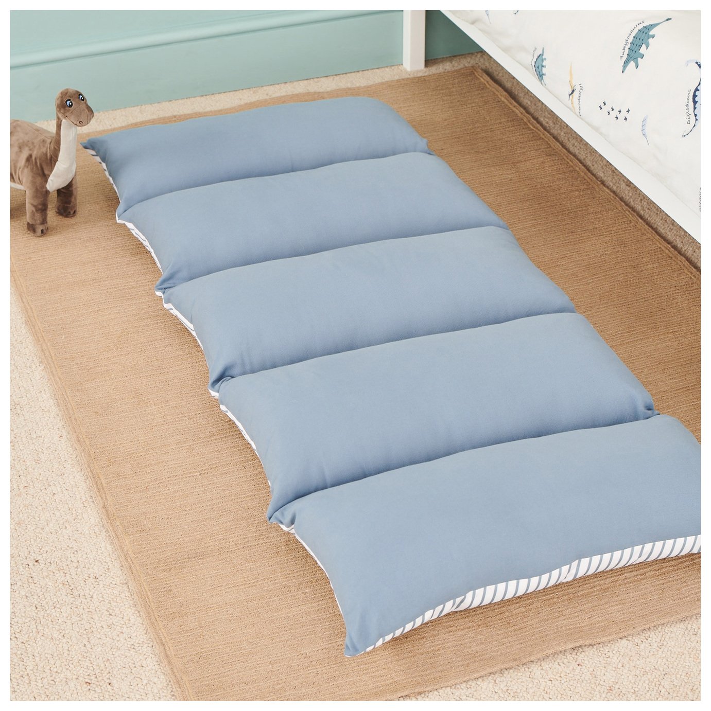 Great Little Trading Company Kids Single Bed Mattress - Blue