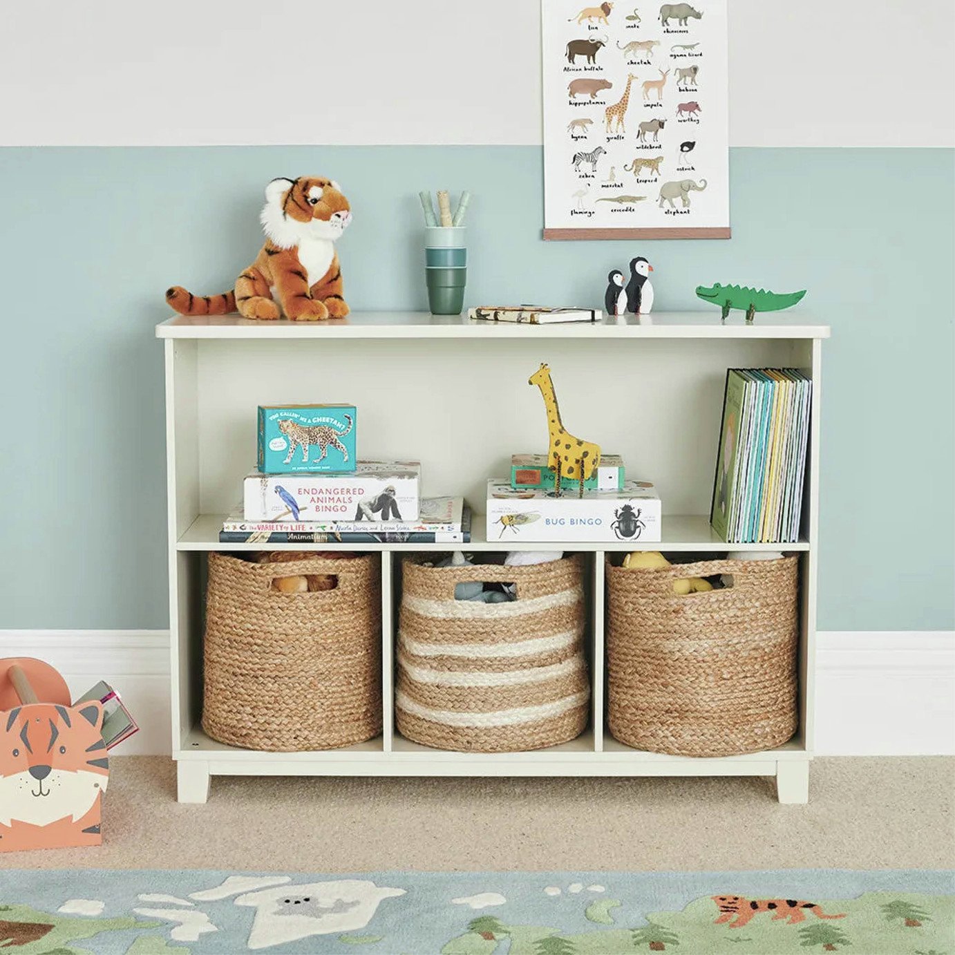 Great Little Trading Company Blake Storage Unit - Oatmeal