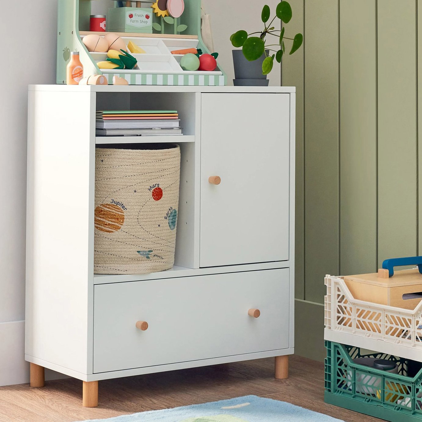 Great Little Trading Company Bloomsbury 2 Drawer Chest-White