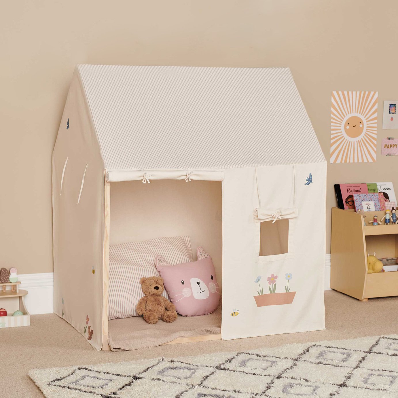 Great Little Trading Company Kids Play Tent - Natural