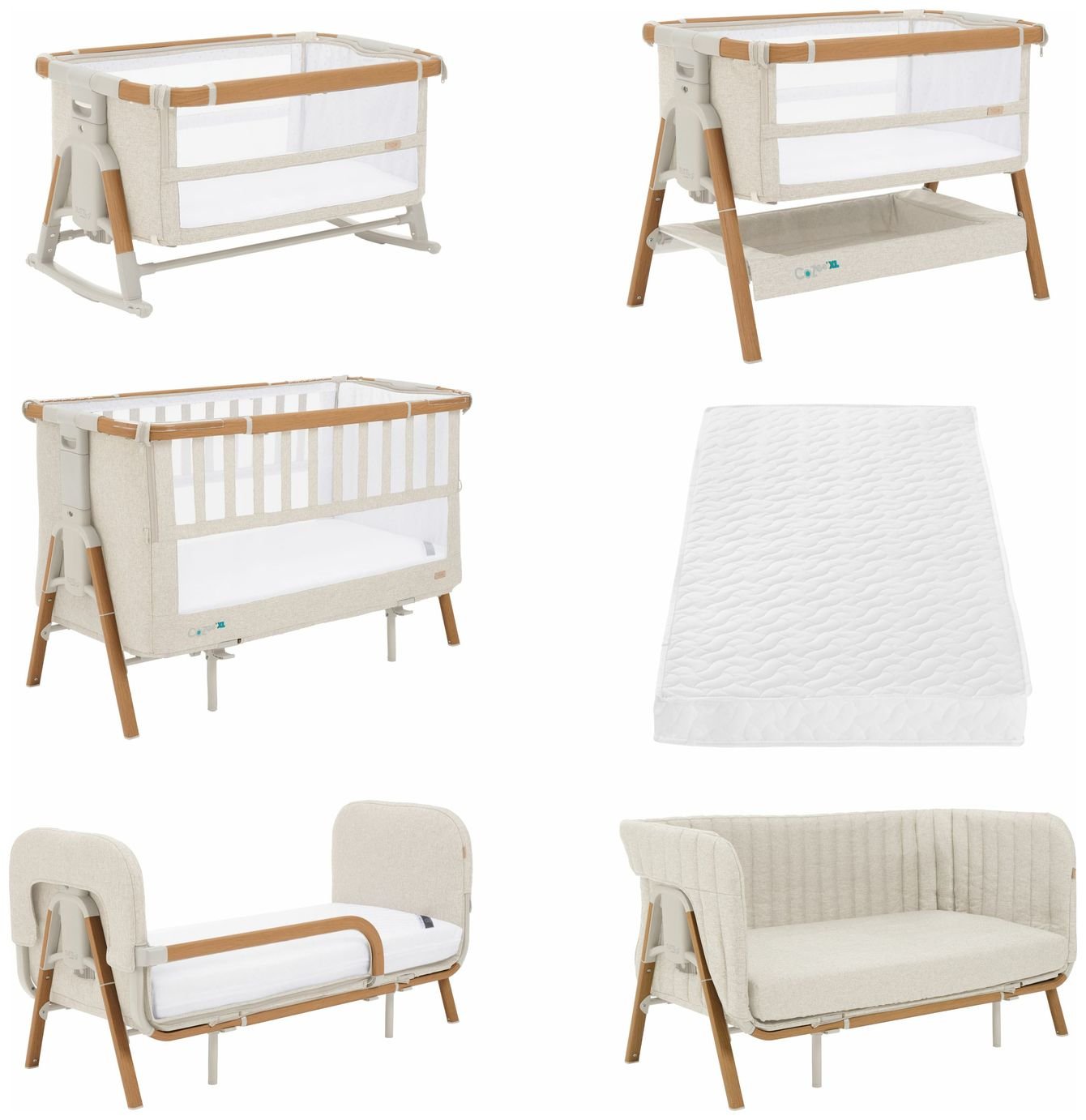Tutti Bambini Cozee XL Complete - Walnut