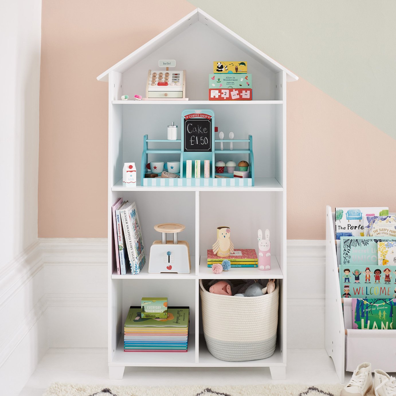 Great Little Trading Company Town House Bookcase - White